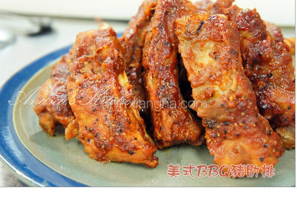 美式BBQ猪肋排