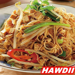 酸四季豆香鸡丝面的做法[图]