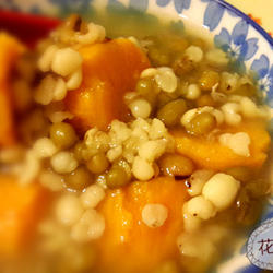 绿豆薏仁地瓜汤的做法[图]