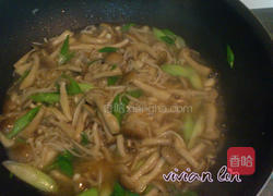 酱烧双菇的做法图解6