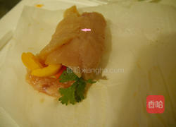 起司甜椒鸡肉卷的做法图解3