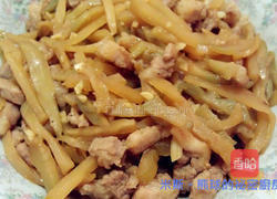 榨菜肉丝面的做法图解2