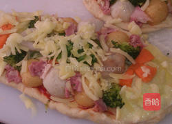 桂冠火锅料披萨的做法图解10