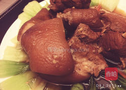 红烧啤酒猪脚元蹄的做法图解5