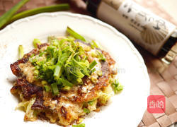 葱爆牛肉大坂烧的做法图解9