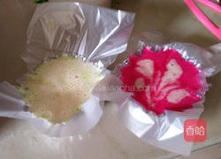 彩色发糕的做法图解3