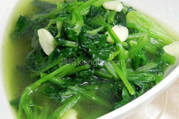 水煮菠菜