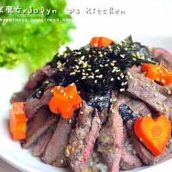 日式牛排盖饭的做法[图]