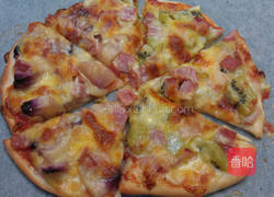 手制薄皮披萨的做法图解8