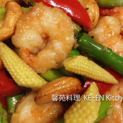 腰果虾仁的做法[图]