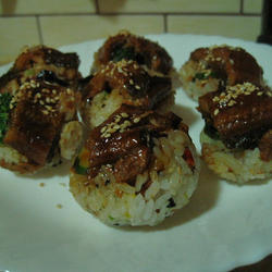 鳗鱼饭团的做法[图]