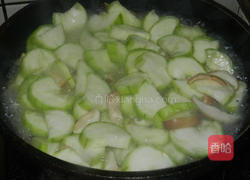 吻仔鱼丝瓜的做法图解1