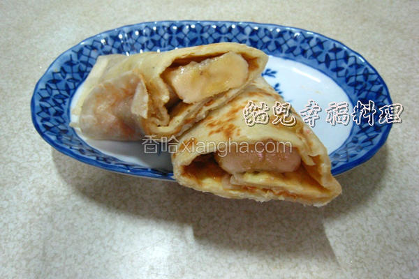 香蕉甜蛋饼