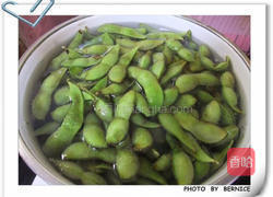 毛豆豆浆冷汤的做法图解2