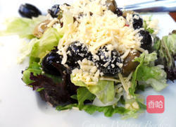 菲达起司橄榄沙拉的做法图解1