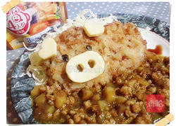 风爱心猪咖哩猪排的做法图解6