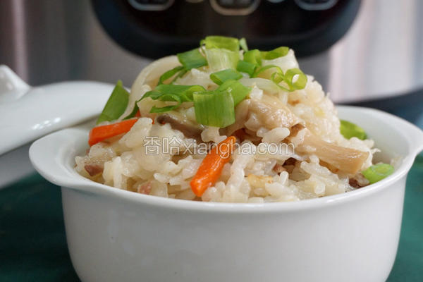 高丽菜肉丝饭