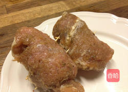 橙花猪肉脆笋卷的做法图解4
