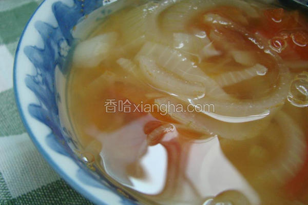 番茄洋葱汤