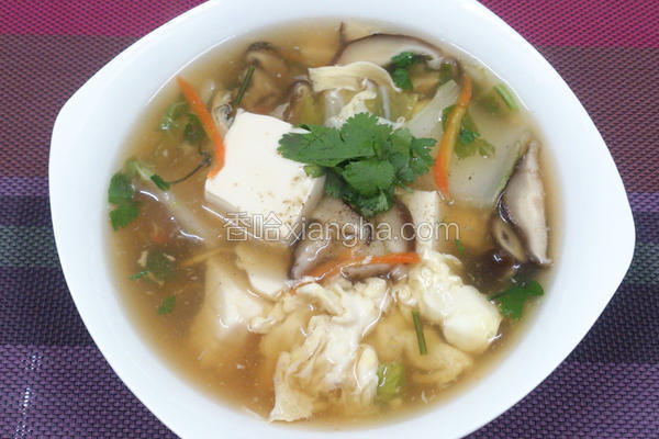 白四季豆腐羹