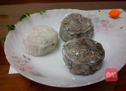 芝麻绿豆冰皮月饼的做法图解8