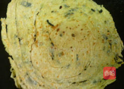 豆渣海苔金丝饼的做法图解9