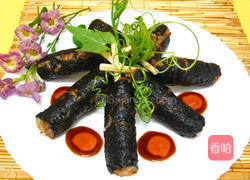 海苔鸡卷的做法图解7