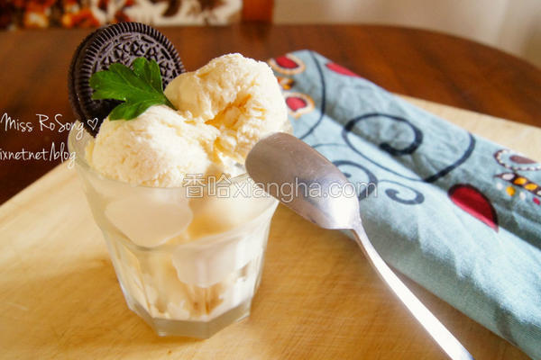 5步香草冰淇淋
