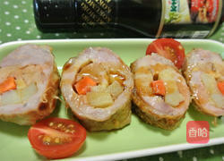 寿喜烧酱烤猪肉卷的做法图解7