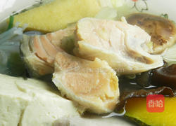 鲑鱼豆腐汤的做法图解3