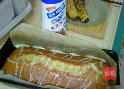 秒殺香蕉蛋糕的做法圖解4