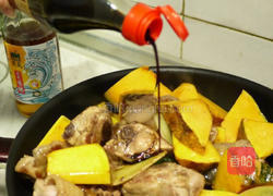 南瓜炖鸡的做法图解5