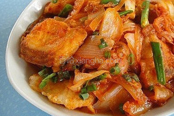 泡菜鲷鱼烧