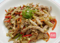 榨菜肉丝的做法图解3