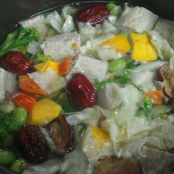 红枣山药蔬食汤的做法[图]