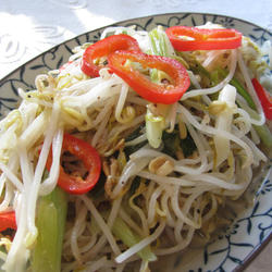 糖醋豆芽菜的做法[图]