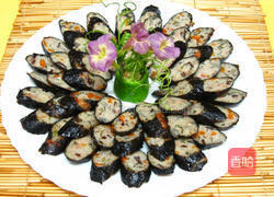 海苔鸡卷的做法图解8