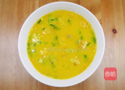 蟹肉蒸蛋的做法图解2