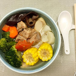 蔬菜排骨汤的做法[图]