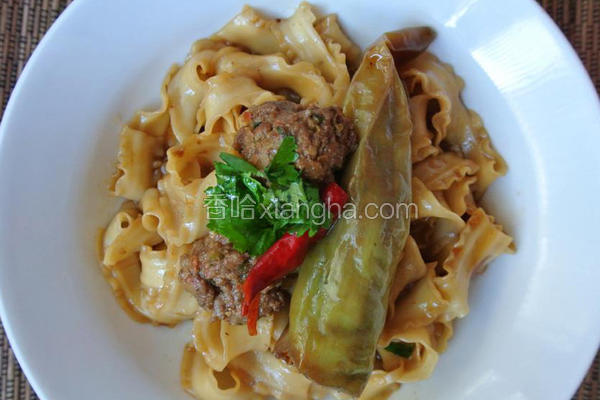 汗流满面辣椒镶肉
