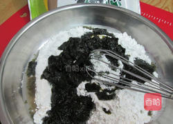 海苔油葱粿的做法图解3