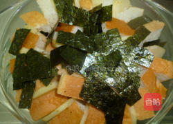 海苔土司布丁的做法图解4