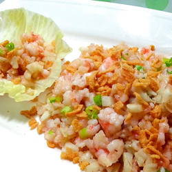 生菜虾松的做法[图]