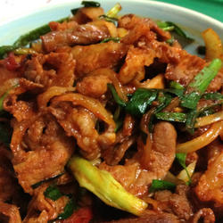 辣炒韭菜猪肉的做法[图]
