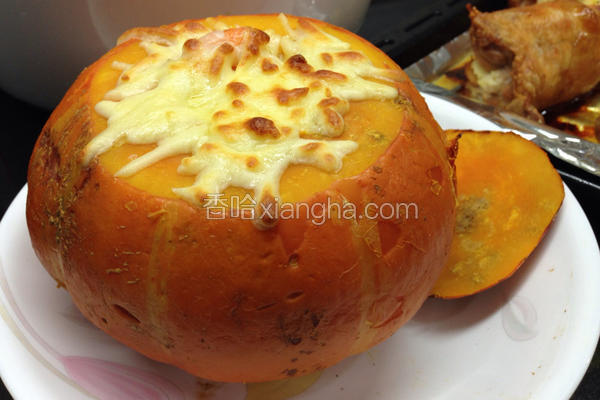 南瓜芝士焗饭