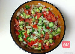 玉米煎饼佐莎莎酱的做法图解2