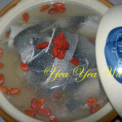 枸杞虱目鱼皮汤的做法[图]