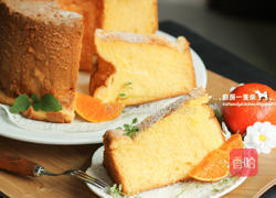 无油橘香戚风蛋糕的做法图解12