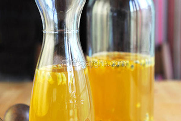 百香果蜂蜜绿茶