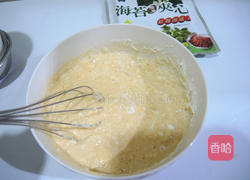 海苔鲔鱼煎饼的做法图解3